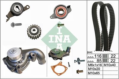 Water Pump & Timing Belt Kit Schaeffler INA 530 0010 30