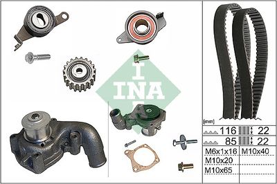 Water Pump & Timing Belt Kit Schaeffler INA 530 0010 31