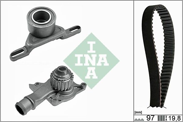 Schaeffler INA 530 0014 30 Water Pump & Timing Belt Kit