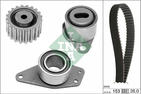 Schaeffler INA 530 0038 10 Timing Belt Kit