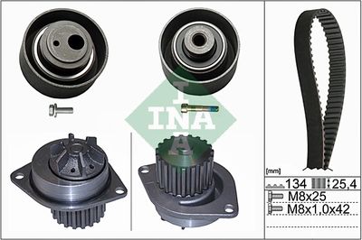 Water Pump & Timing Belt Kit Schaeffler INA 530 0055 30
