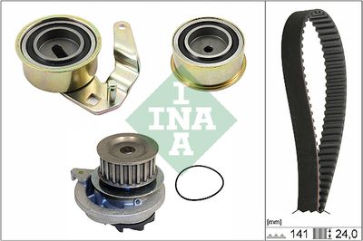 Water Pump & Timing Belt Kit Schaeffler INA 530 0075 30
