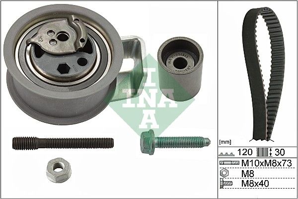 Schaeffler INA 530 0091 10 Timing Belt Kit