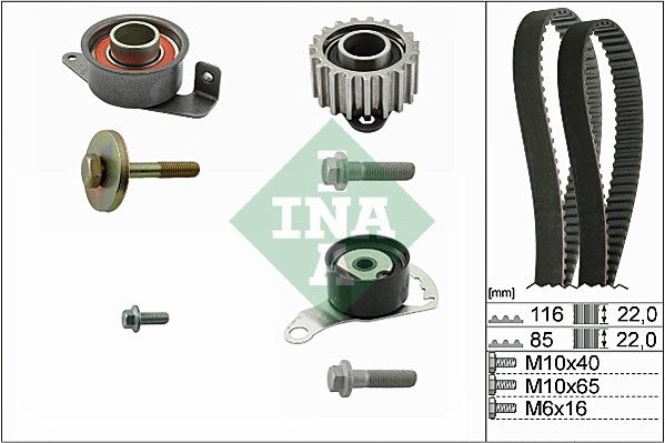 Schaeffler INA 530 0104 10 Timing Belt Kit