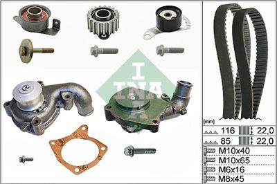 Water Pump & Timing Belt Kit Schaeffler INA 530 0104 31