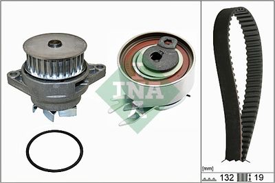 Water Pump & Timing Belt Kit Schaeffler INA 530 0165 30