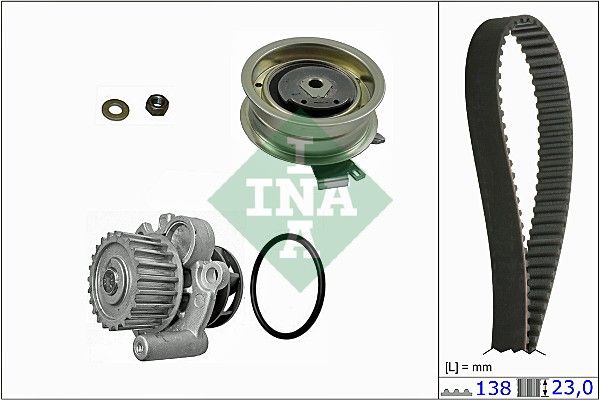 Schaeffler INA 530 0171 30 Water Pump & Timing Belt Kit