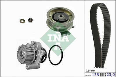Water Pump & Timing Belt Kit Schaeffler INA 530 0171 30