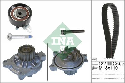 Water Pump & Timing Belt Kit Schaeffler INA 530 0175 31