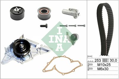 Water Pump & Timing Belt Kit Schaeffler INA 530 0179 33