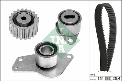 Timing Belt Kit Schaeffler INA 530 0185 10