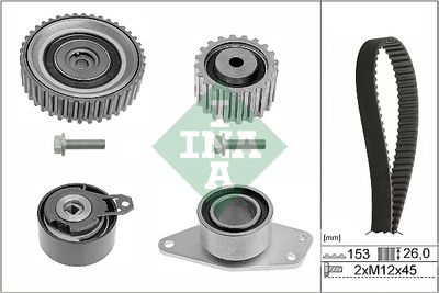 Timing Belt Kit Schaeffler INA 530 0194 10