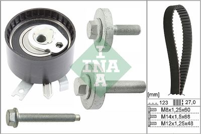 Timing Belt Kit Schaeffler INA 530 0197 10