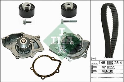Water Pump & Timing Belt Kit Schaeffler INA 530 0234 30