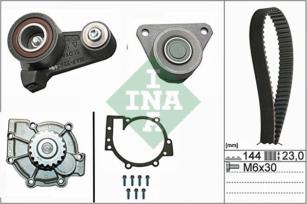 Schaeffler INA 530 0250 30 Water Pump & Timing Belt Kit