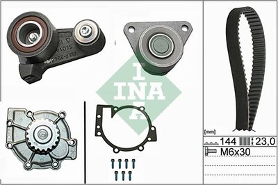 Water Pump & Timing Belt Kit Schaeffler INA 530 0250 30