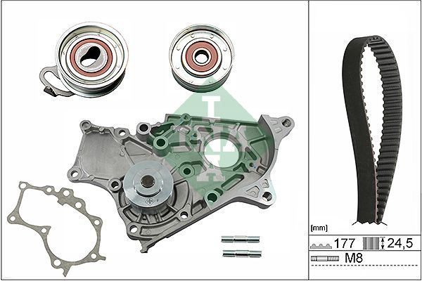 Schaeffler INA 530 0269 30 Water Pump & Timing Belt Kit