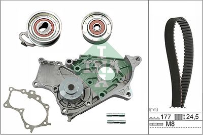 Water Pump & Timing Belt Kit Schaeffler INA 530 0269 30