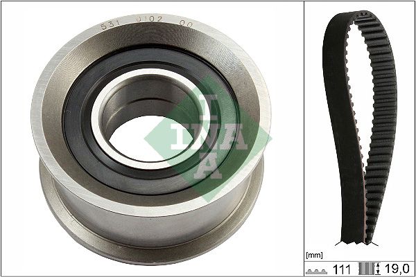 Schaeffler INA 530 0287 10 Timing Belt Kit