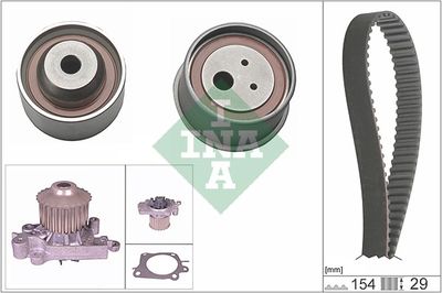 Water Pump & Timing Belt Kit Schaeffler INA 530 0307 30