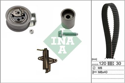 Timing Belt Kit Schaeffler INA 530 0340 10