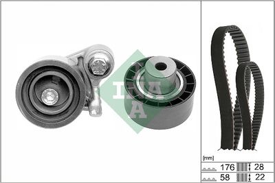 Timing Belt Kit Schaeffler INA 530 0348 10