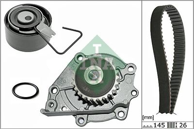 Water Pump & Timing Belt Kit Schaeffler INA 530 0376 30