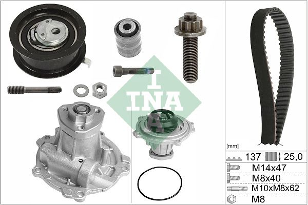 Schaeffler INA 530 0377 31 Water Pump & Timing Belt Kit
