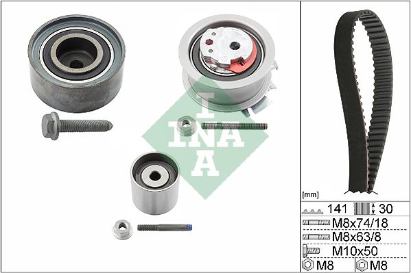 Schaeffler INA 530 0405 10 Timing Belt Kit