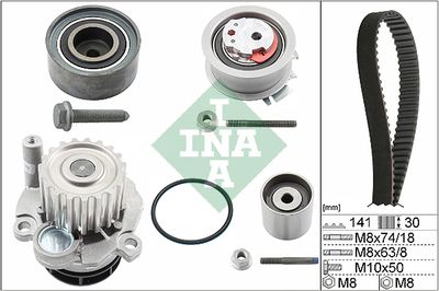 Water Pump & Timing Belt Kit Schaeffler INA 530 0405 30
