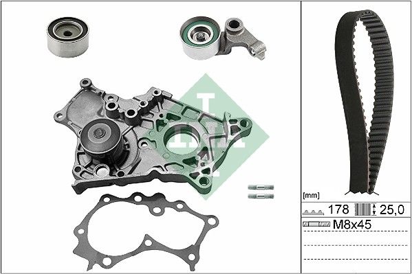 Schaeffler INA 530 0422 30 Water Pump & Timing Belt Kit