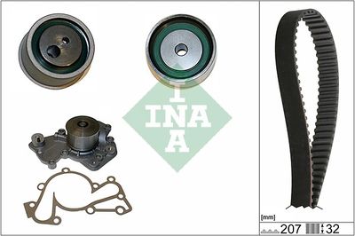 Water Pump & Timing Belt Kit Schaeffler INA 530 0430 30