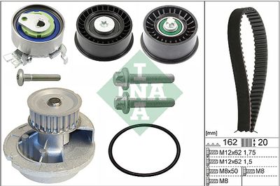 Water Pump & Timing Belt Kit Schaeffler INA 530 0441 31
