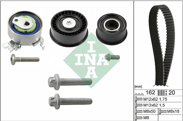 Schaeffler INA 530 0443 10 Timing Belt Kit