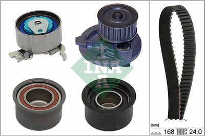 Water Pump & Timing Belt Kit Schaeffler INA 530 0444 30