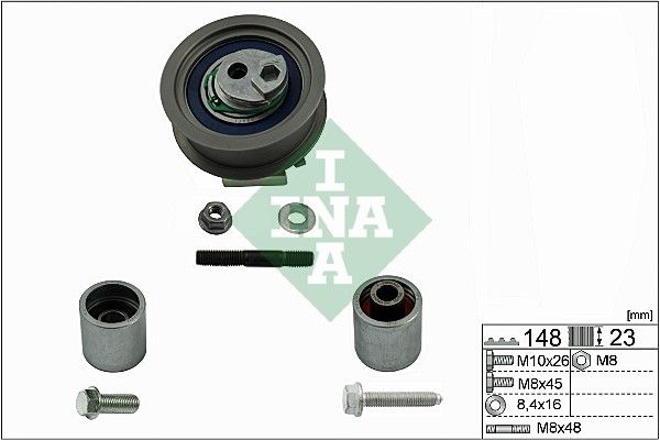 Schaeffler INA 530 0445 09 Pulley Kit, timing belt