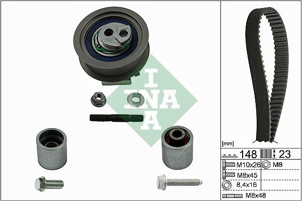 Schaeffler INA 530 0445 10 Timing Belt Kit