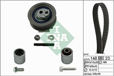 Timing Belt Kit Schaeffler INA 530 0445 10