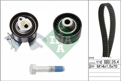 Timing Belt Kit Schaeffler INA 530 0449 10