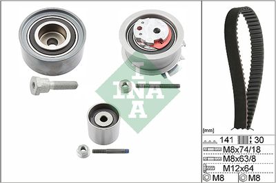 Timing Belt Kit Schaeffler INA 530 0463 10