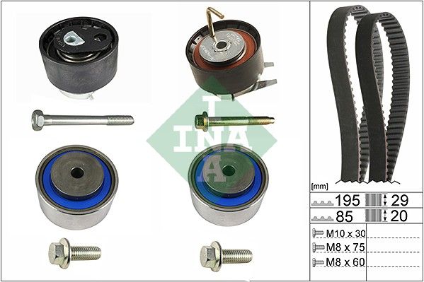 Schaeffler INA 530 0469 10 Timing Belt Kit