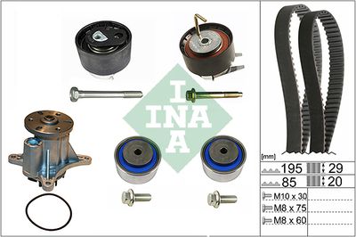 Water Pump & Timing Belt Kit Schaeffler INA 530 0469 30