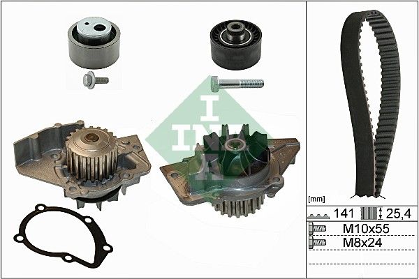 Schaeffler INA 530 0470 30 Water Pump & Timing Belt Kit
