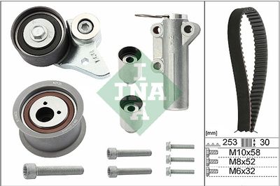 Timing Belt Kit Schaeffler INA 530 0478 10