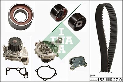 Water Pump & Timing Belt Kit Schaeffler INA 530 0485 30