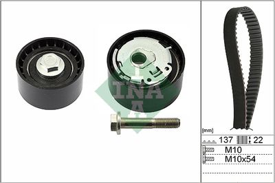 Timing Belt Kit Schaeffler INA 530 0536 10