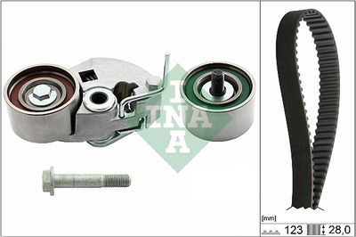 Timing Belt Kit Schaeffler INA 530 0542 10