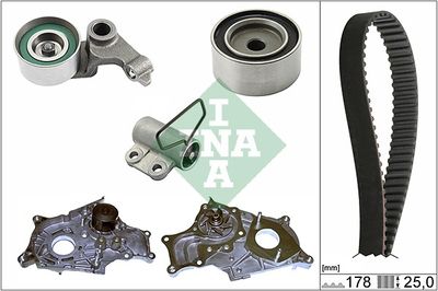 Water Pump & Timing Belt Kit Schaeffler INA 530 0543 31