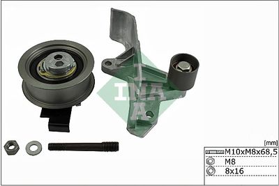 Pulley Kit, timing belt Schaeffler INA 530 0546 09