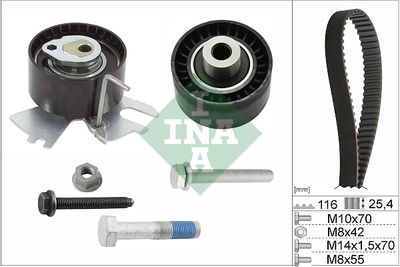 Timing Belt Kit Schaeffler INA 530 0558 10